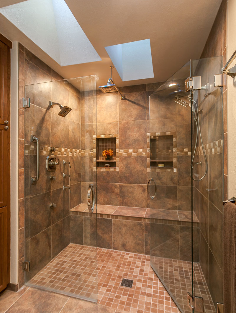 Amazing Shower in this Master Bath Renovation in Denver - JM Kitchen