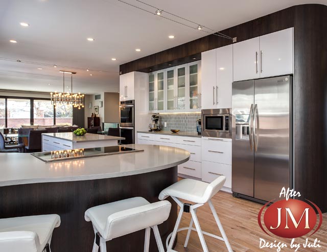 Modern Kitchen Remodel in Denver by Juli at JM Kitchen & Bath