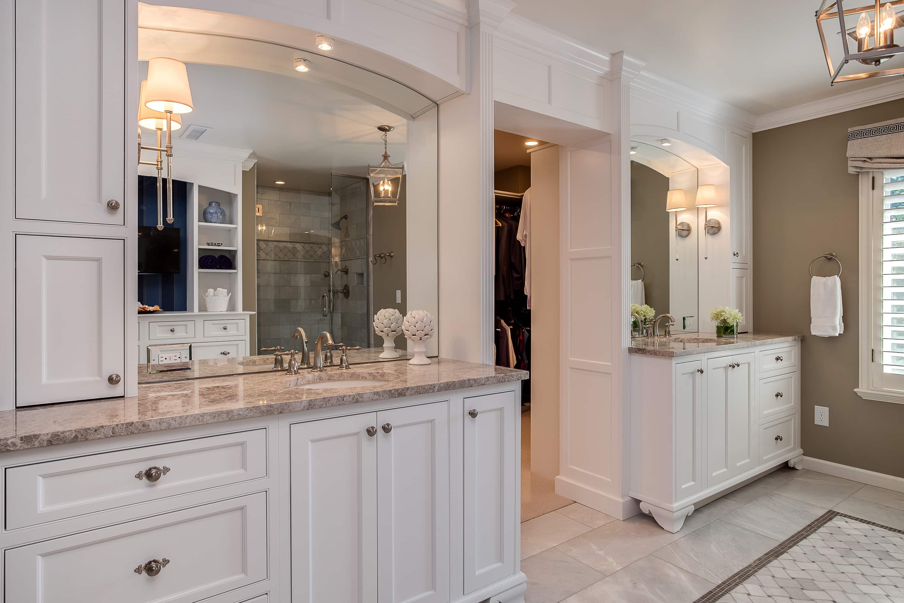 Custom bathroom vanity