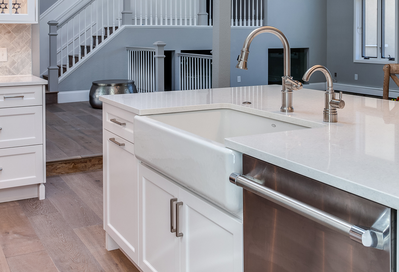 Kohler Whitehaven Single Bowl Apron Front Sink, Cast Iron, White
