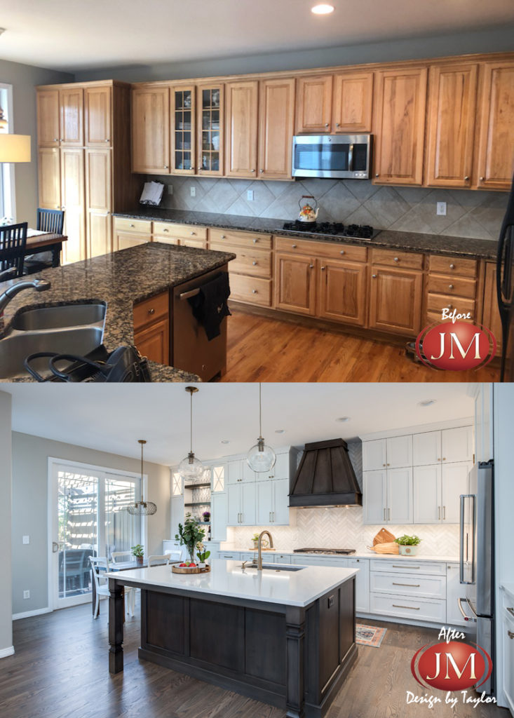 Custom Kitchen Remodel in Highlands Ranch Colorado Before & After
