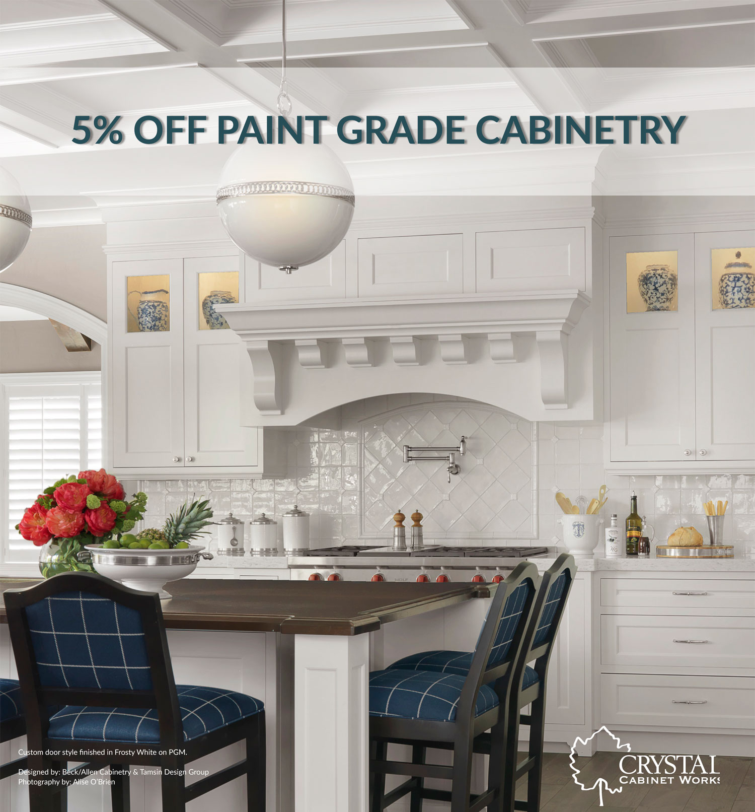 Crystal Cabinets Offering 5 Off On